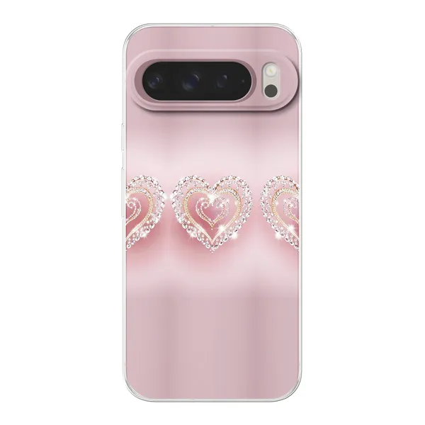 Sparkling Jewel Heart Case