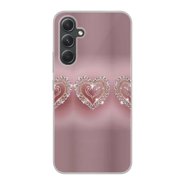 Sparkling Jewel Heart Case