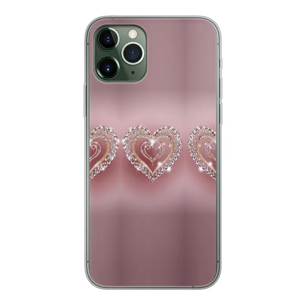 Sparkling Jewel Heart Case