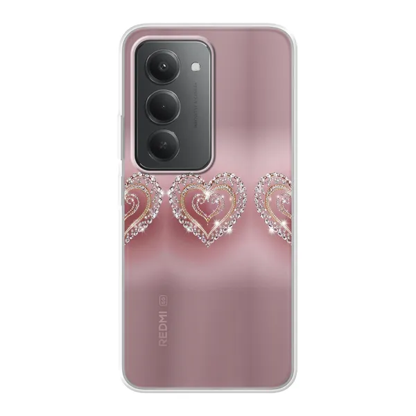 Sparkling Jewel Heart Case