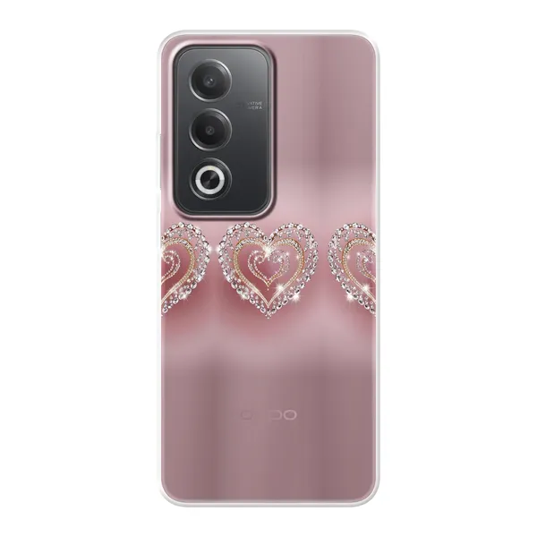 Sparkling Jewel Heart Case