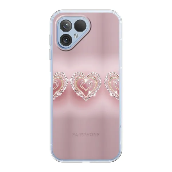 Sparkling Jewel Heart Case