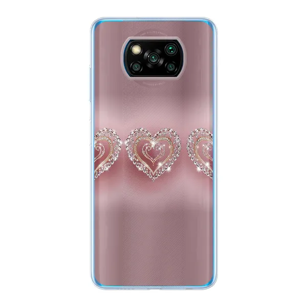Sparkling Jewel Heart Case