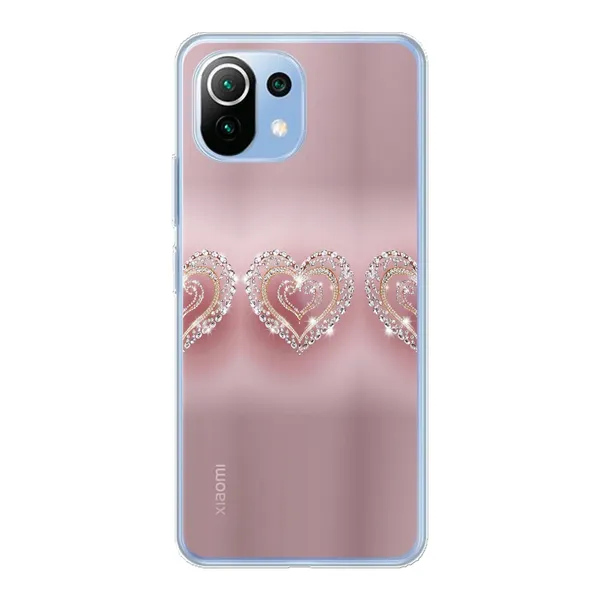 Sparkling Jewel Heart Case