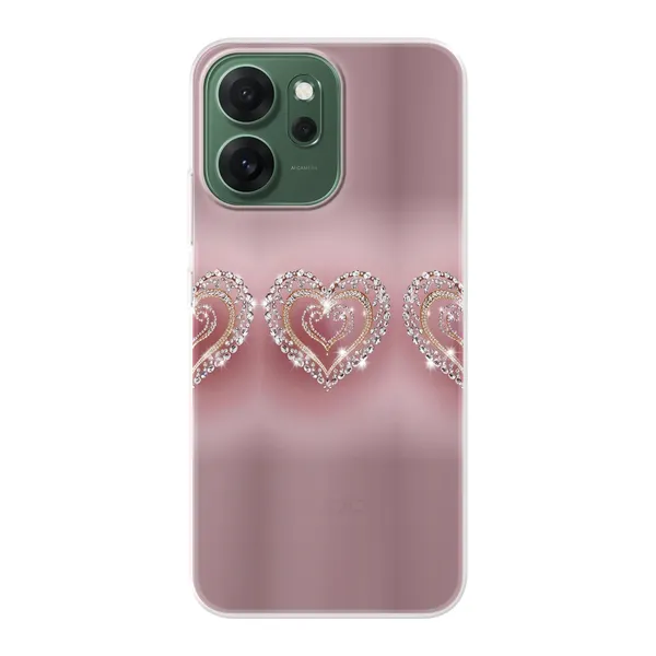 Sparkling Jewel Heart Case