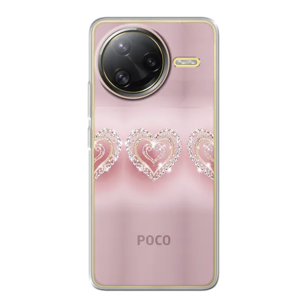 Sparkling Jewel Heart Case