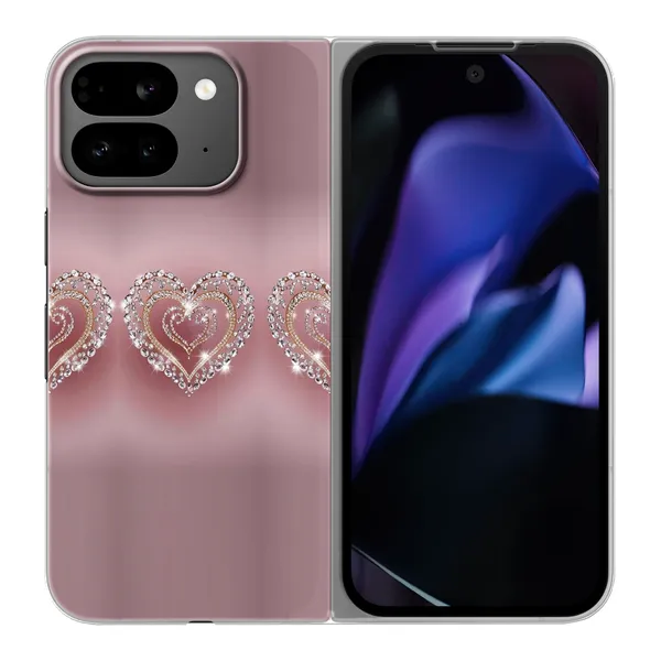 Sparkling Jewel Heart Case