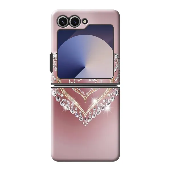 Sparkling Jewel Heart Case