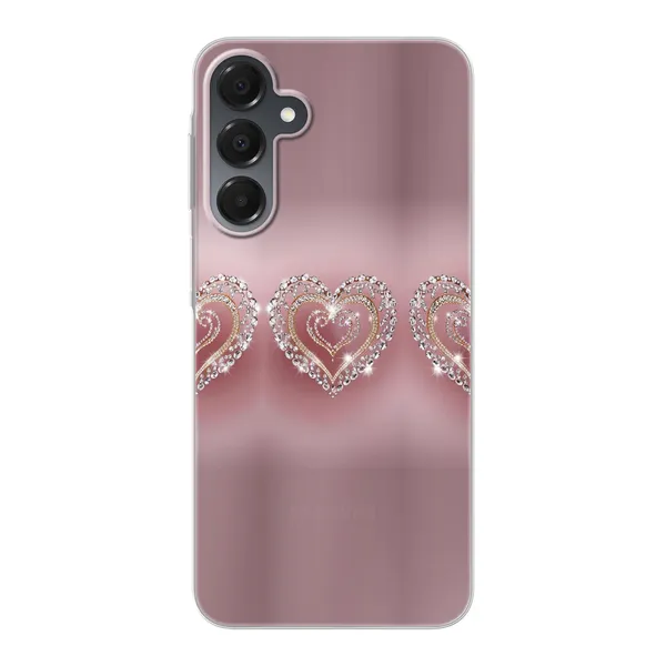 Sparkling Jewel Heart Case