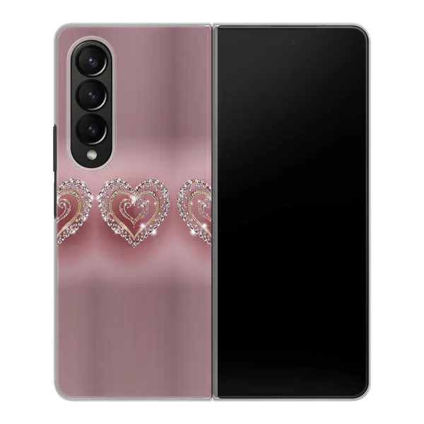 Sparkling Jewel Heart Case