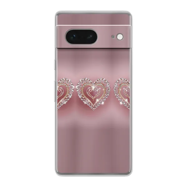 Sparkling Jewel Heart Case