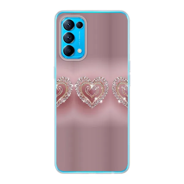 Sparkling Jewel Heart Case