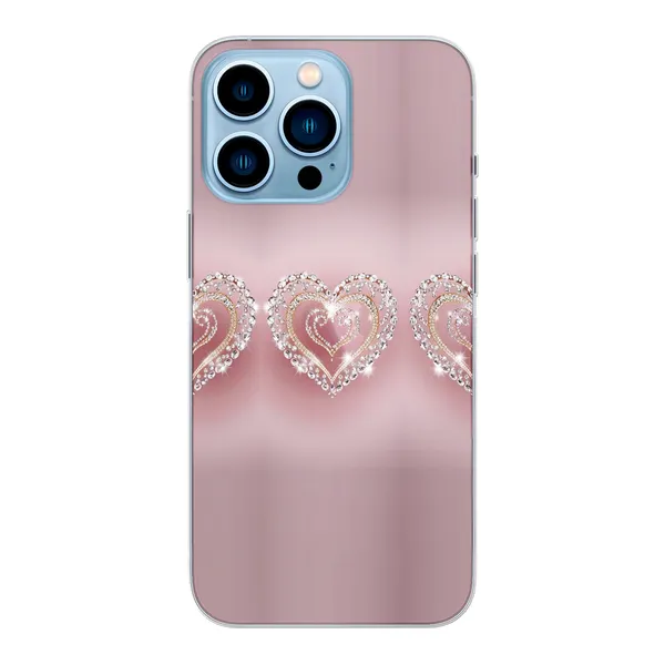 Sparkling Jewel Heart Case