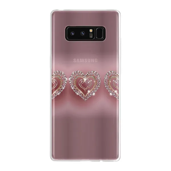 Sparkling Jewel Heart Case
