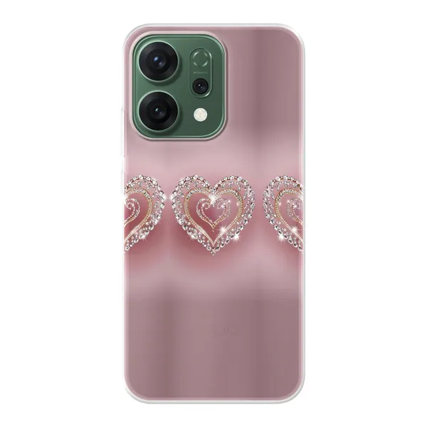 Sparkling Jewel Heart Case