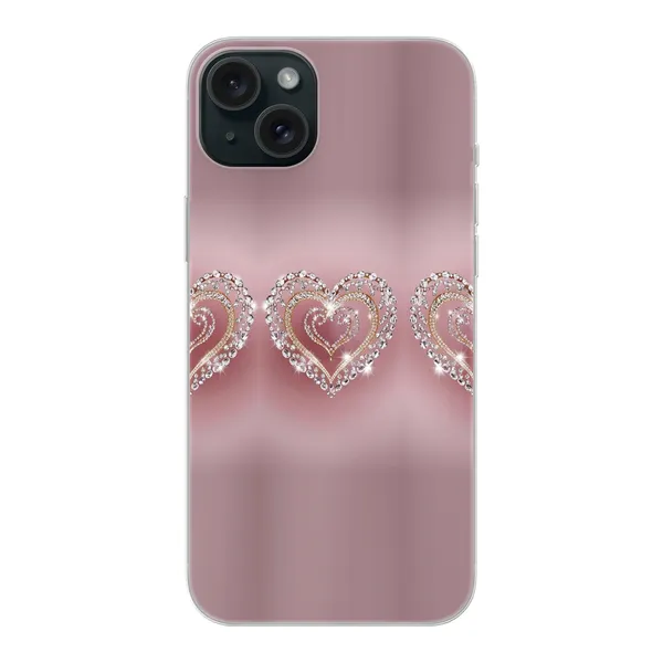 Sparkling Jewel Heart Case
