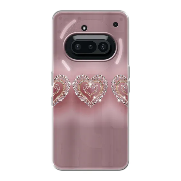 Sparkling Jewel Heart Case