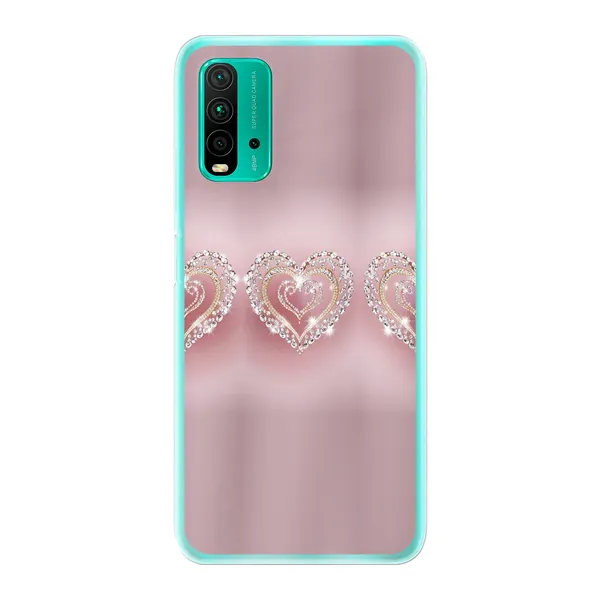 Sparkling Jewel Heart Case