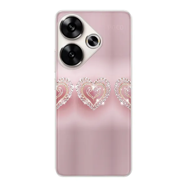 Sparkling Jewel Heart Case