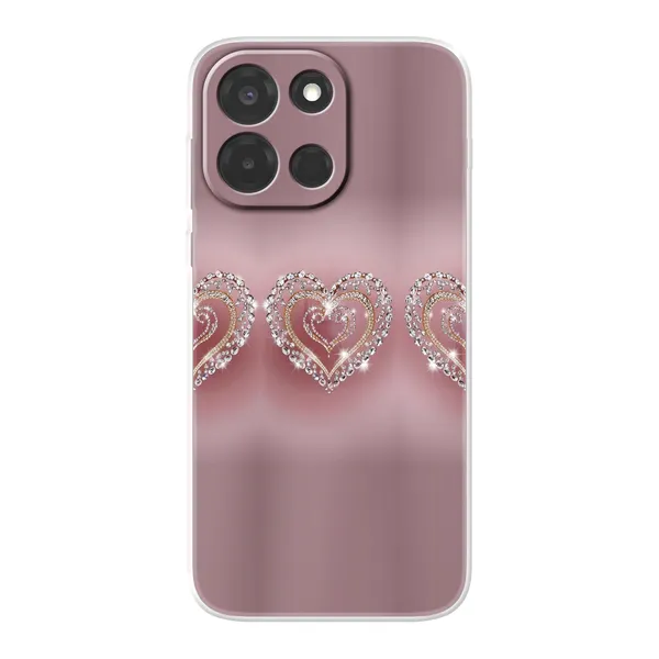 Sparkling Jewel Heart Case
