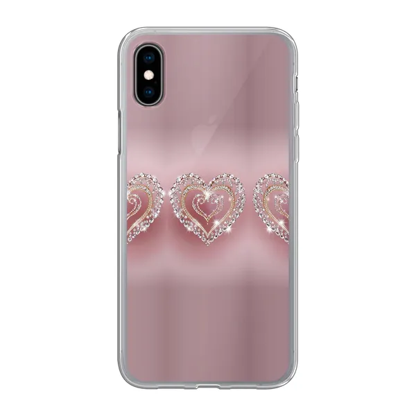 Sparkling Jewel Heart Case