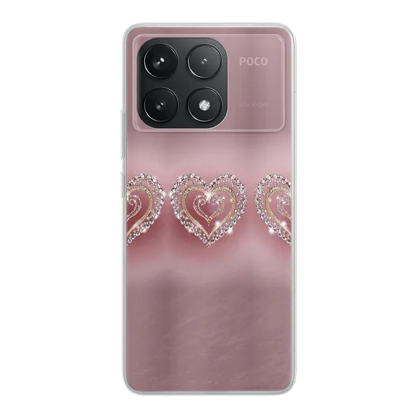 Sparkling Jewel Heart Case