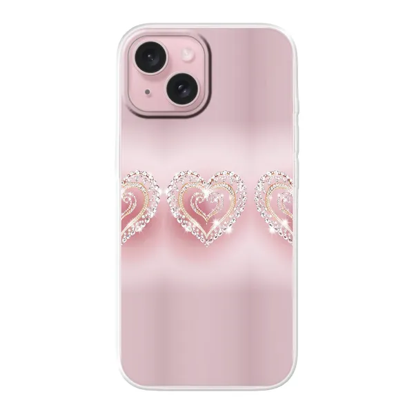 Sparkling Jewel Heart Case
