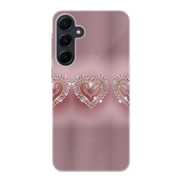 Sparkling Jewel Heart Case