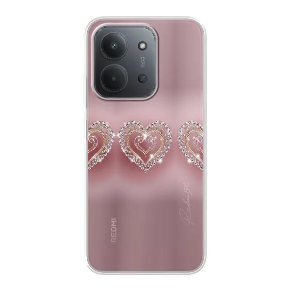 Sparkling Jewel Heart Case