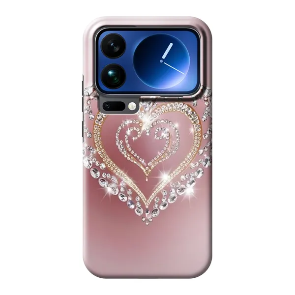 Sparkling Jewel Heart Case