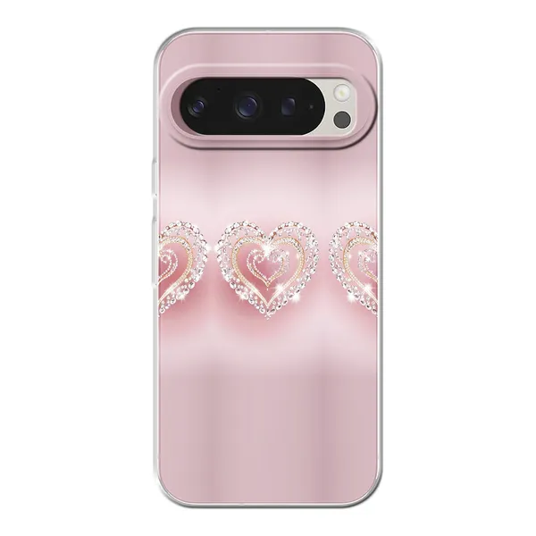 Sparkling Jewel Heart Case