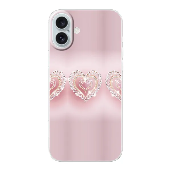 Sparkling Jewel Heart Case