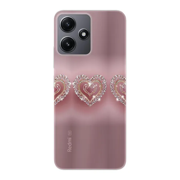 Sparkling Jewel Heart Case