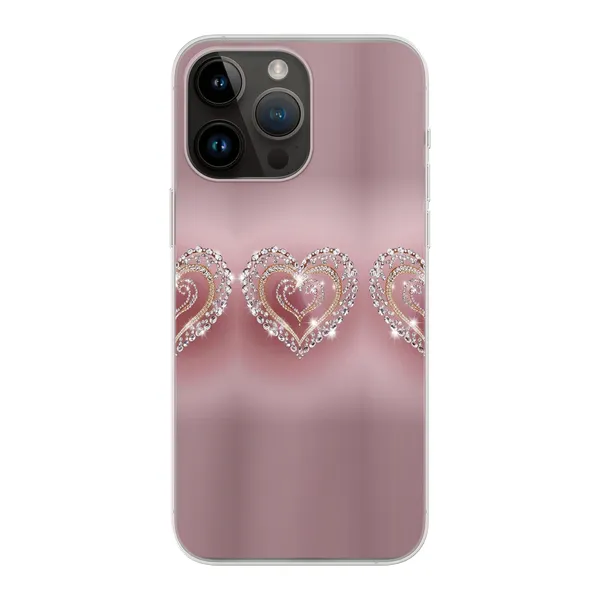 Sparkling Jewel Heart Case