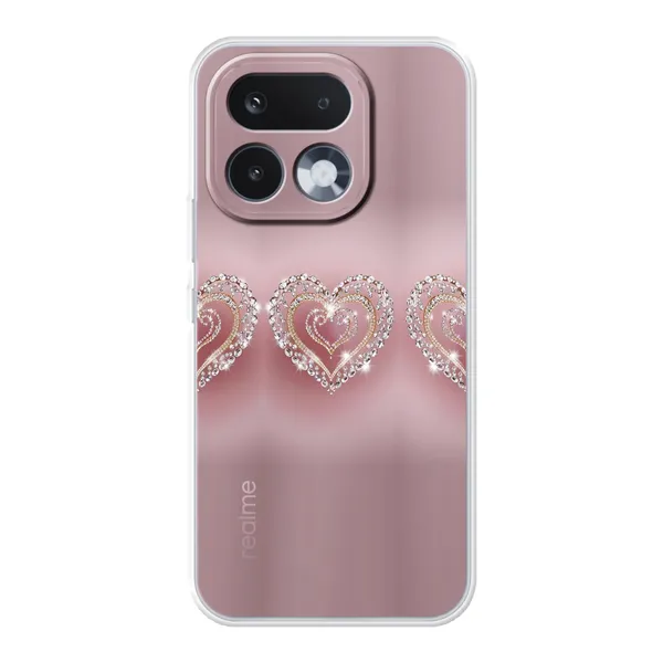 Sparkling Jewel Heart Case