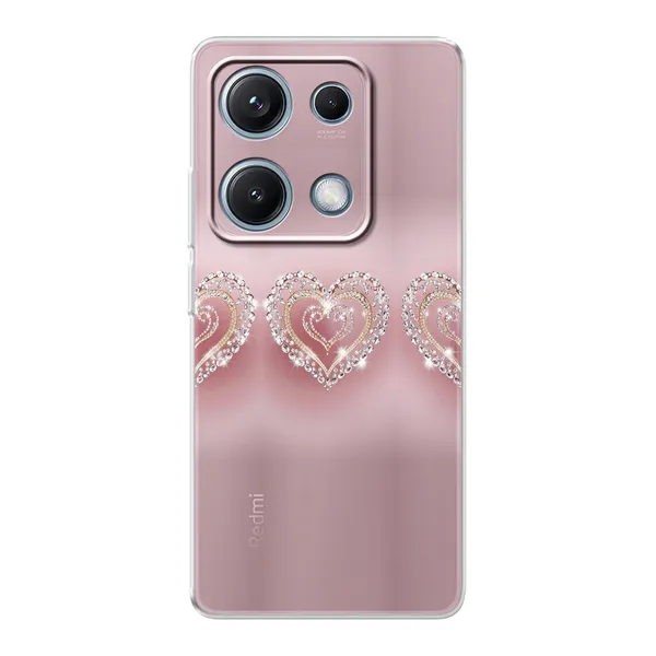Sparkling Jewel Heart Case