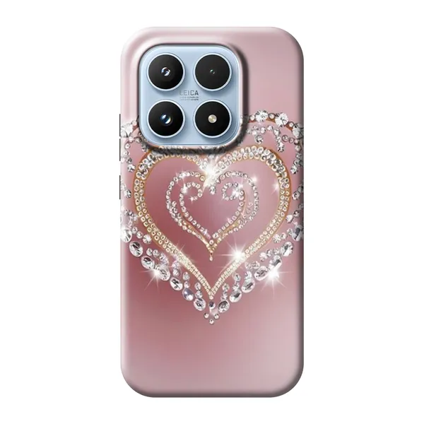 Sparkling Jewel Heart Case