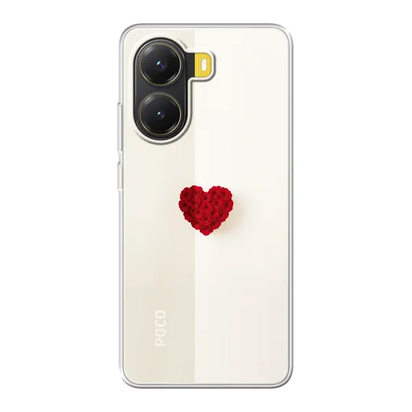 Red Rose Heart case