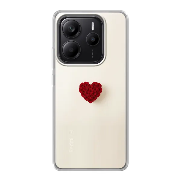 Red Rose Heart case