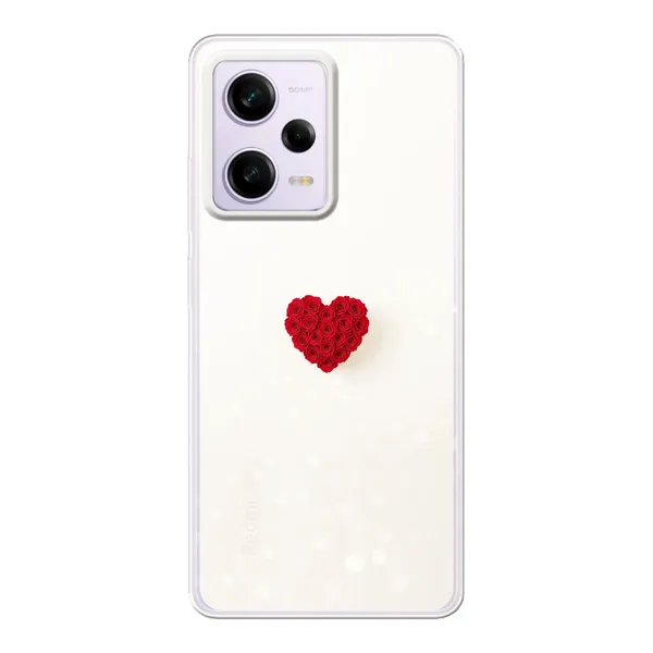 Red Rose Heart case