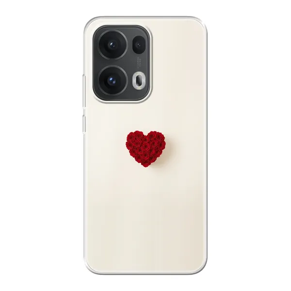 Red Rose Heart case