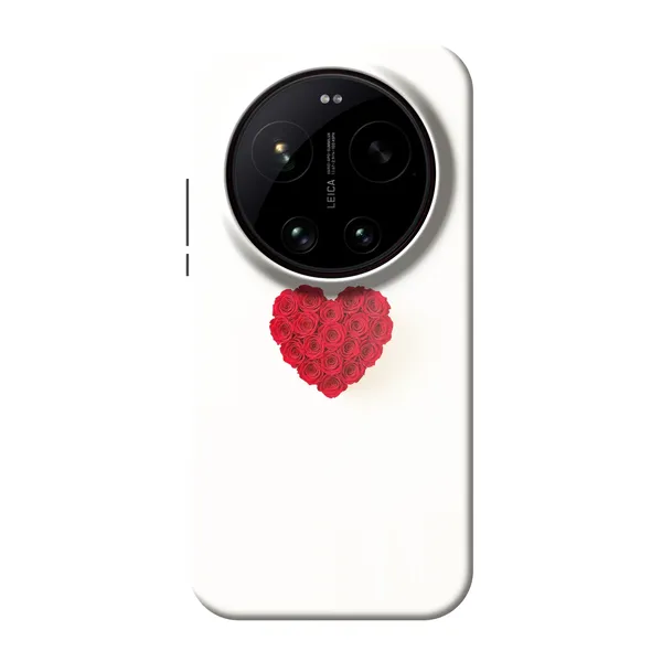 Red Rose Heart case