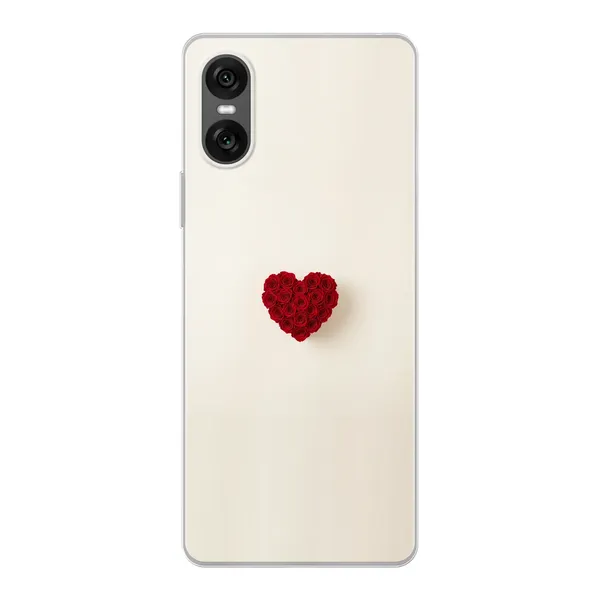 Red Rose Heart case