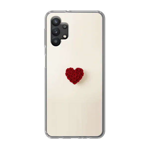Red Rose Heart case