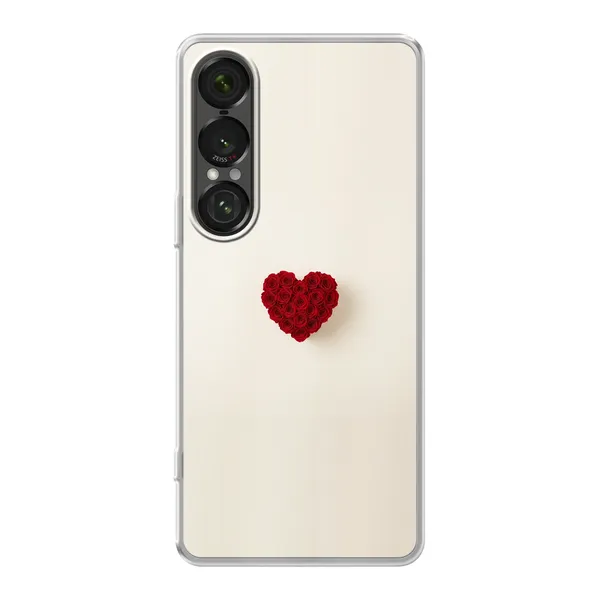 Red Rose Heart case