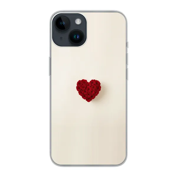 Red Rose Heart case