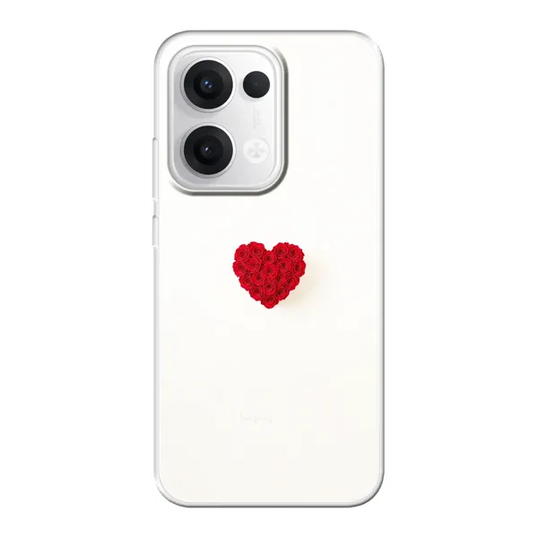 Red Rose Heart case