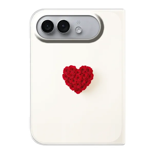 Red Rose Heart case