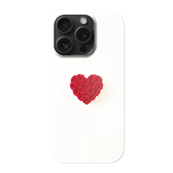 Red Rose Heart Design case