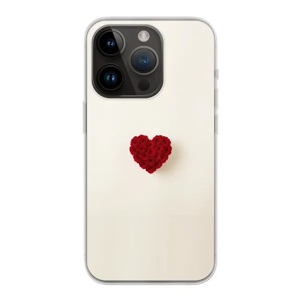 Red Rose Heart case